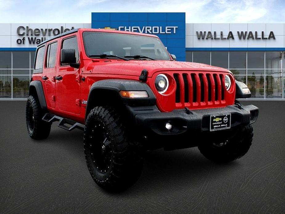 used 2019 Jeep Wrangler Unlimited car, priced at $33,798