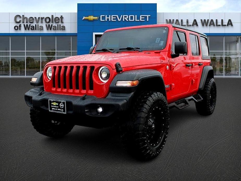 used 2019 Jeep Wrangler Unlimited car, priced at $33,798