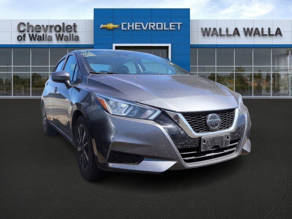 used 2021 Nissan Versa car, priced at $14,999