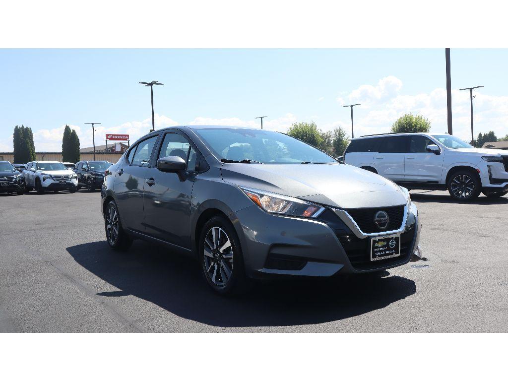 used 2021 Nissan Versa car, priced at $14,999