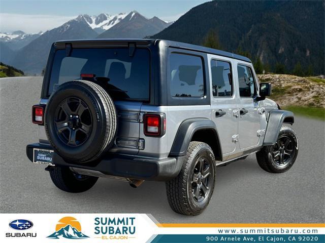 used 2020 Jeep Wrangler Unlimited car, priced at $27,400