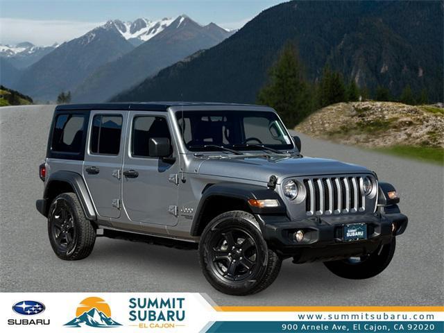 used 2020 Jeep Wrangler Unlimited car, priced at $27,400