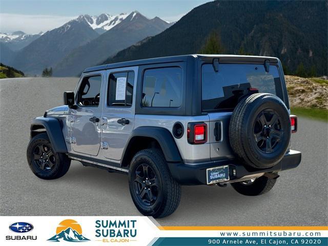 used 2020 Jeep Wrangler Unlimited car, priced at $27,400