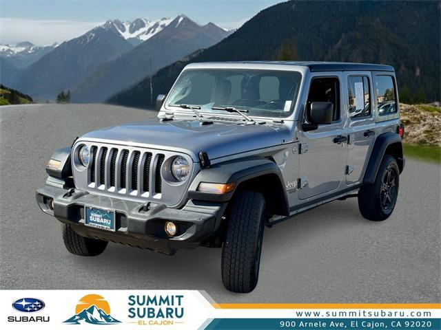 used 2020 Jeep Wrangler Unlimited car, priced at $27,400