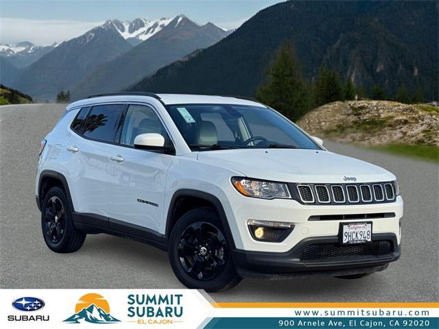 used 2021 Jeep Compass car, priced at $18,477