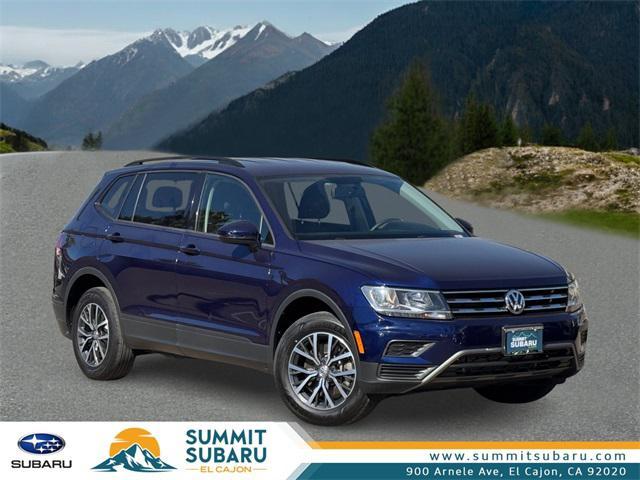 used 2021 Volkswagen Tiguan car, priced at $18,777