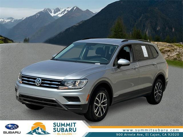 used 2021 Volkswagen Tiguan car, priced at $16,499