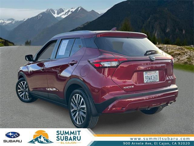 used 2022 Nissan Kicks car, priced at $16,999