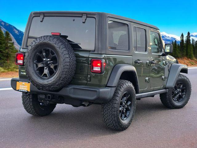 used 2021 Jeep Wrangler Unlimited car, priced at $28,970