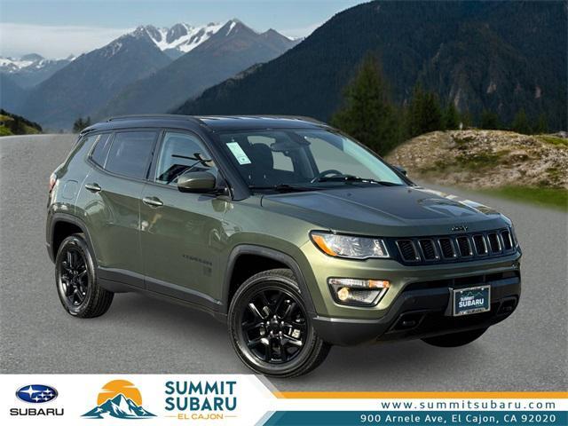 used 2021 Jeep Compass car, priced at $16,777