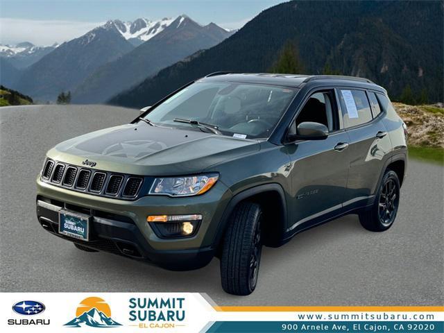 used 2021 Jeep Compass car, priced at $16,777