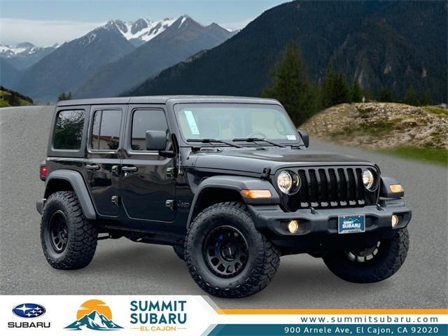 used 2022 Jeep Wrangler Unlimited car, priced at $36,499