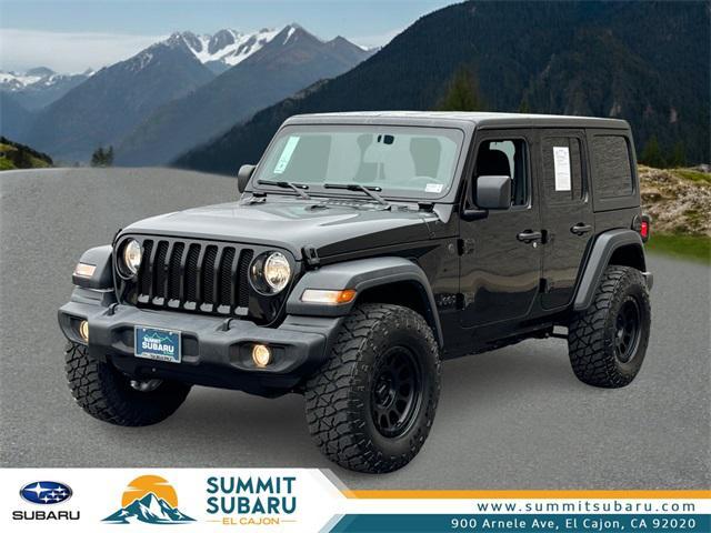 used 2022 Jeep Wrangler Unlimited car, priced at $36,499