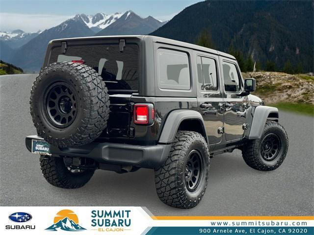 used 2022 Jeep Wrangler Unlimited car, priced at $36,499