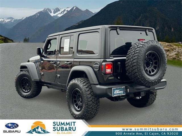 used 2022 Jeep Wrangler Unlimited car, priced at $36,499