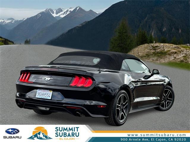 used 2021 Ford Mustang car, priced at $21,999