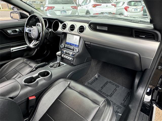 used 2021 Ford Mustang car, priced at $21,999