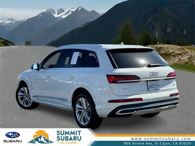 used 2021 Audi Q7 car, priced at $30,499