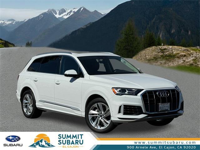 used 2021 Audi Q7 car, priced at $30,499