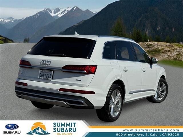 used 2021 Audi Q7 car, priced at $30,499