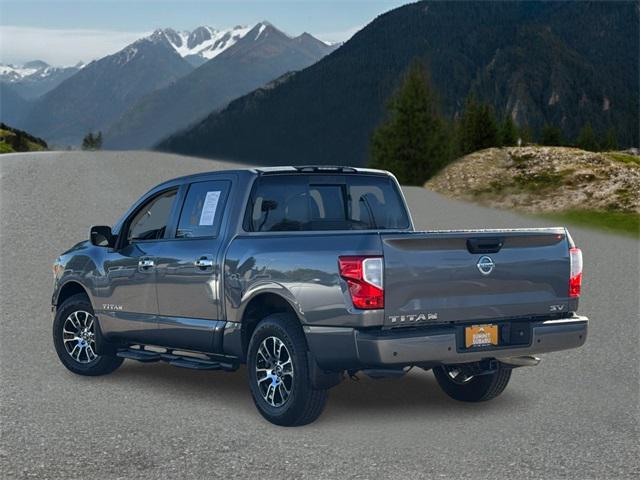 used 2021 Nissan Titan car, priced at $28,500