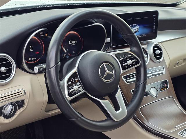 used 2021 Mercedes-Benz C-Class car, priced at $26,900