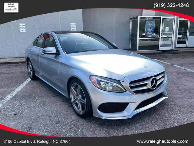 used 2016 Mercedes-Benz C-Class car, priced at $17,900