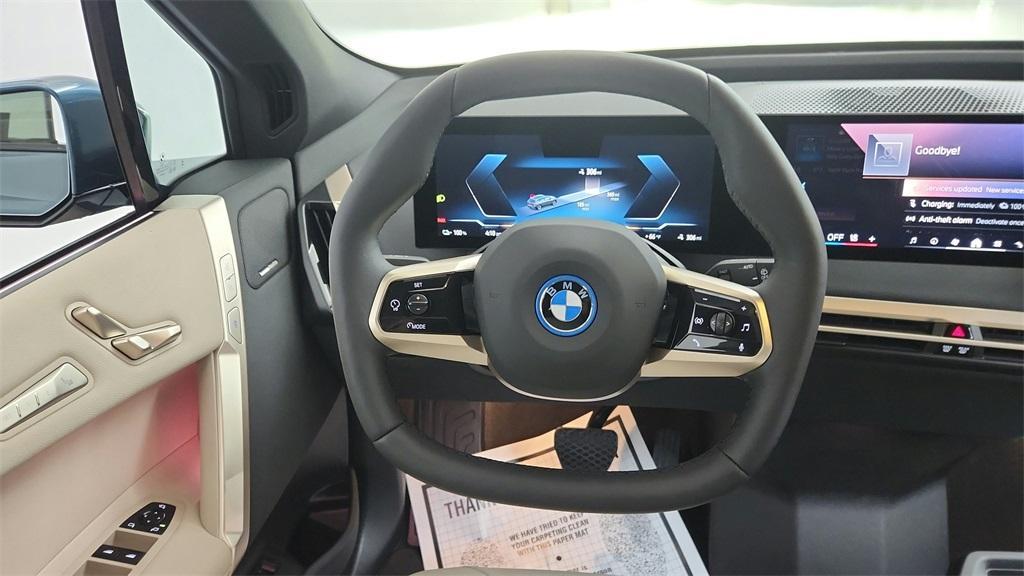 new 2025 BMW iX car, priced at $98,425