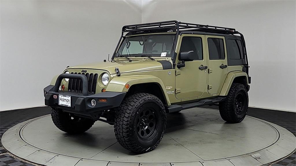 used 2013 Jeep Wrangler Unlimited car, priced at $14,770