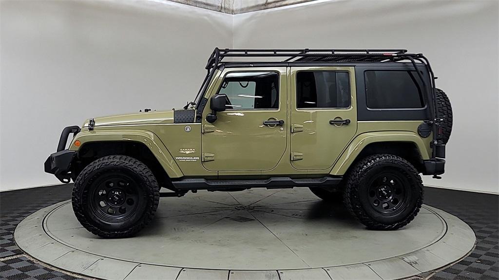 used 2013 Jeep Wrangler Unlimited car, priced at $14,770