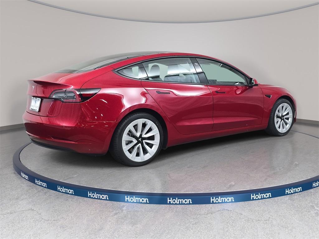 used 2022 Tesla Model 3 car, priced at $24,695