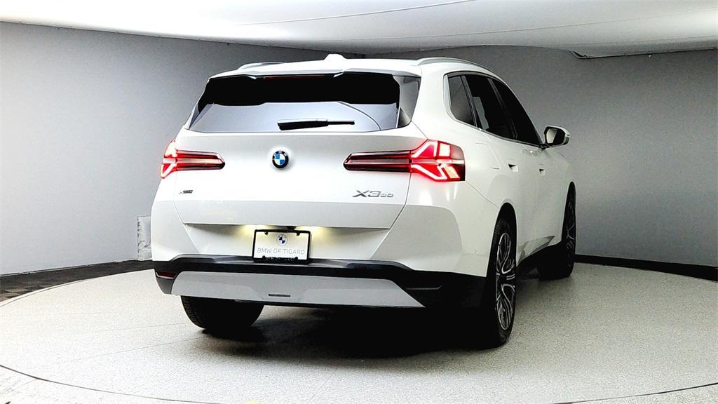 new 2025 BMW X3 car, priced at $53,975