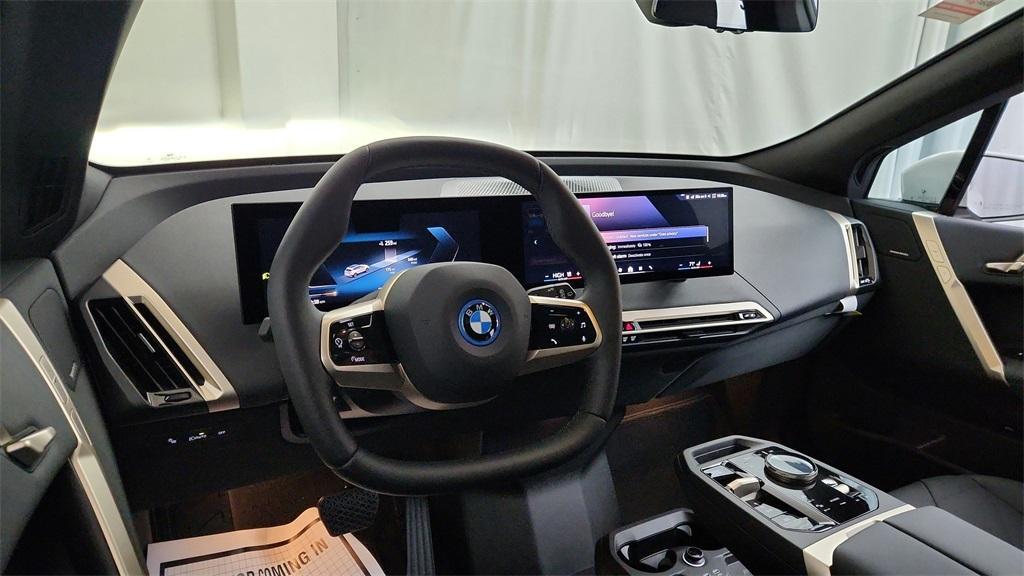 new 2025 BMW iX car, priced at $95,825