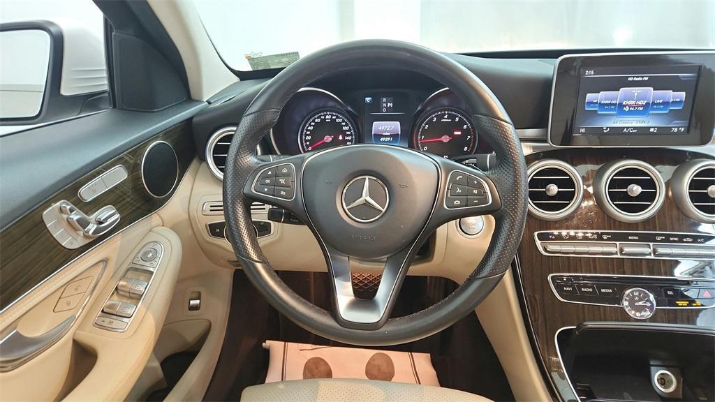 used 2016 Mercedes-Benz C-Class car, priced at $19,200