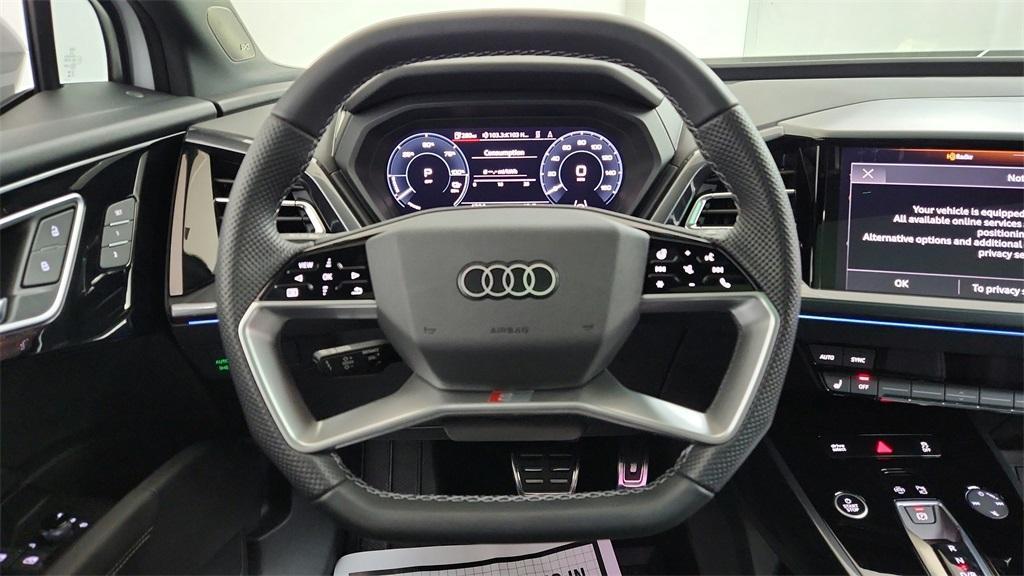 used 2024 Audi Q4 e-tron car, priced at $43,990