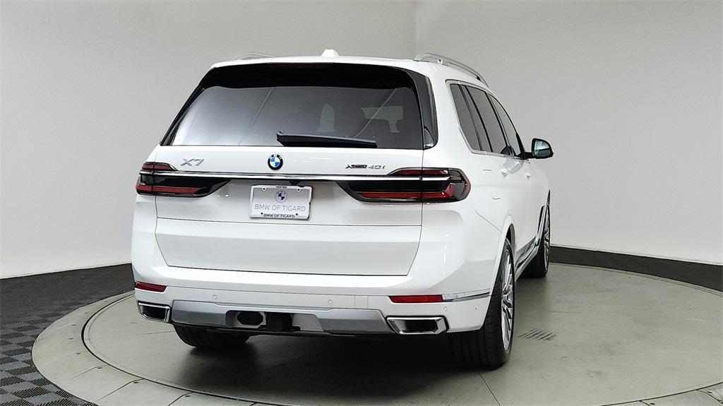 new 2025 BMW X7 car, priced at $95,900