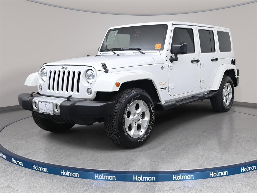 used 2015 Jeep Wrangler Unlimited car, priced at $18,770