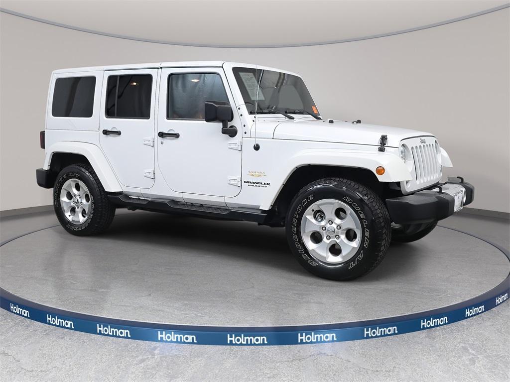 used 2015 Jeep Wrangler Unlimited car, priced at $18,770