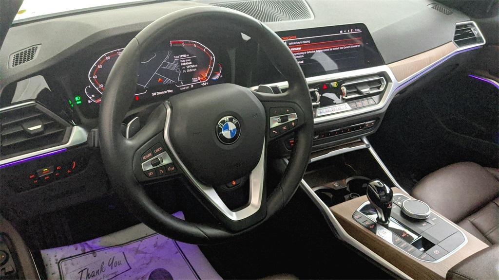 used 2019 BMW 330 car, priced at $24,999