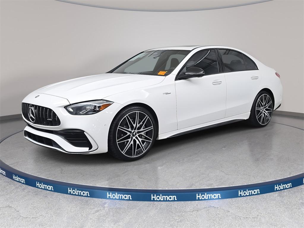 used 2023 Mercedes-Benz AMG C 43 car, priced at $49,840