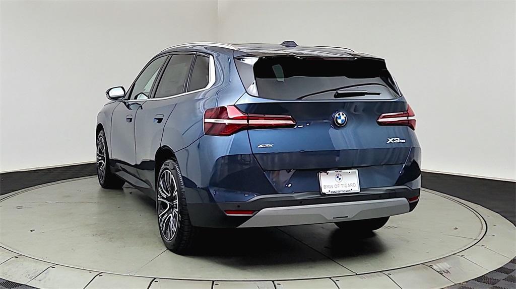 new 2025 BMW X3 car, priced at $55,110