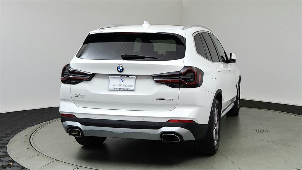 used 2022 BMW X3 car, priced at $36,580