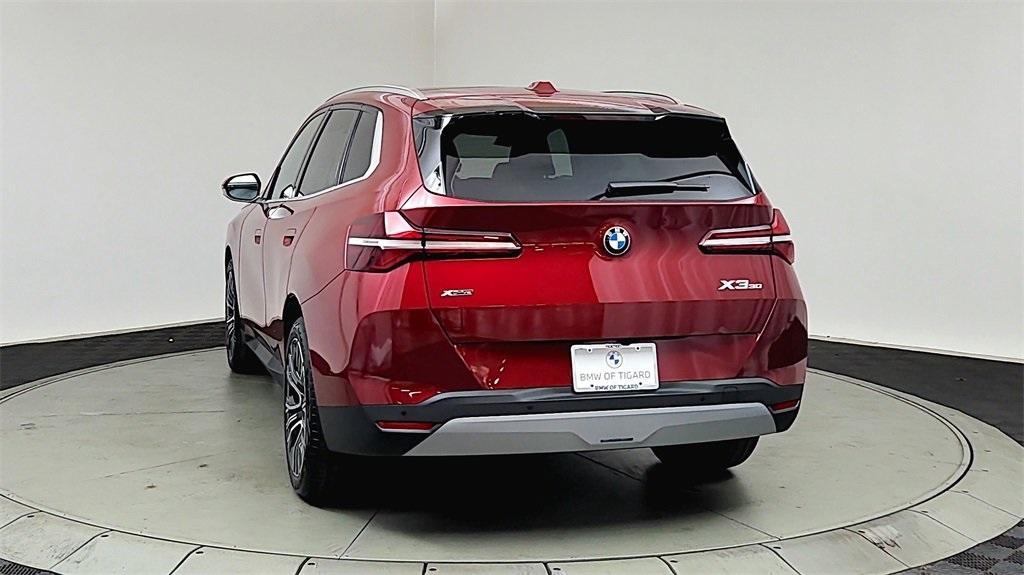 new 2025 BMW X3 car, priced at $57,985