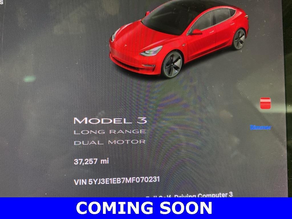 used 2021 Tesla Model 3 car, priced at $25,887