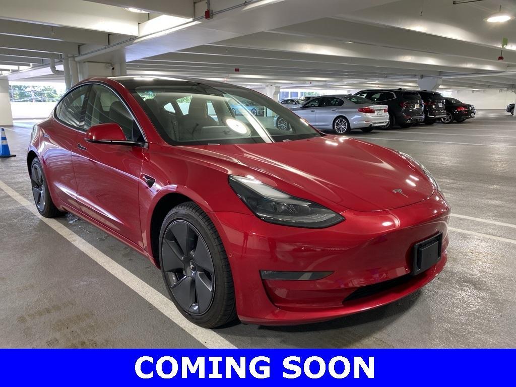 used 2021 Tesla Model 3 car, priced at $25,887