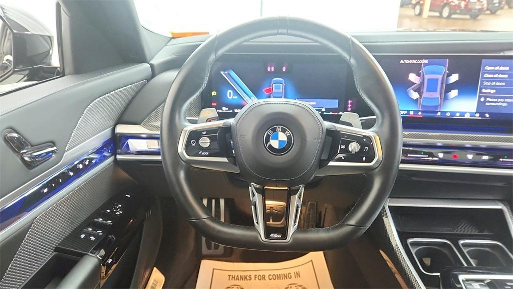 used 2023 BMW 740 car, priced at $71,490