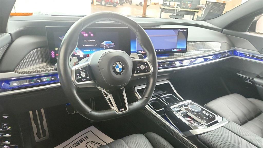 used 2023 BMW 740 car, priced at $71,490