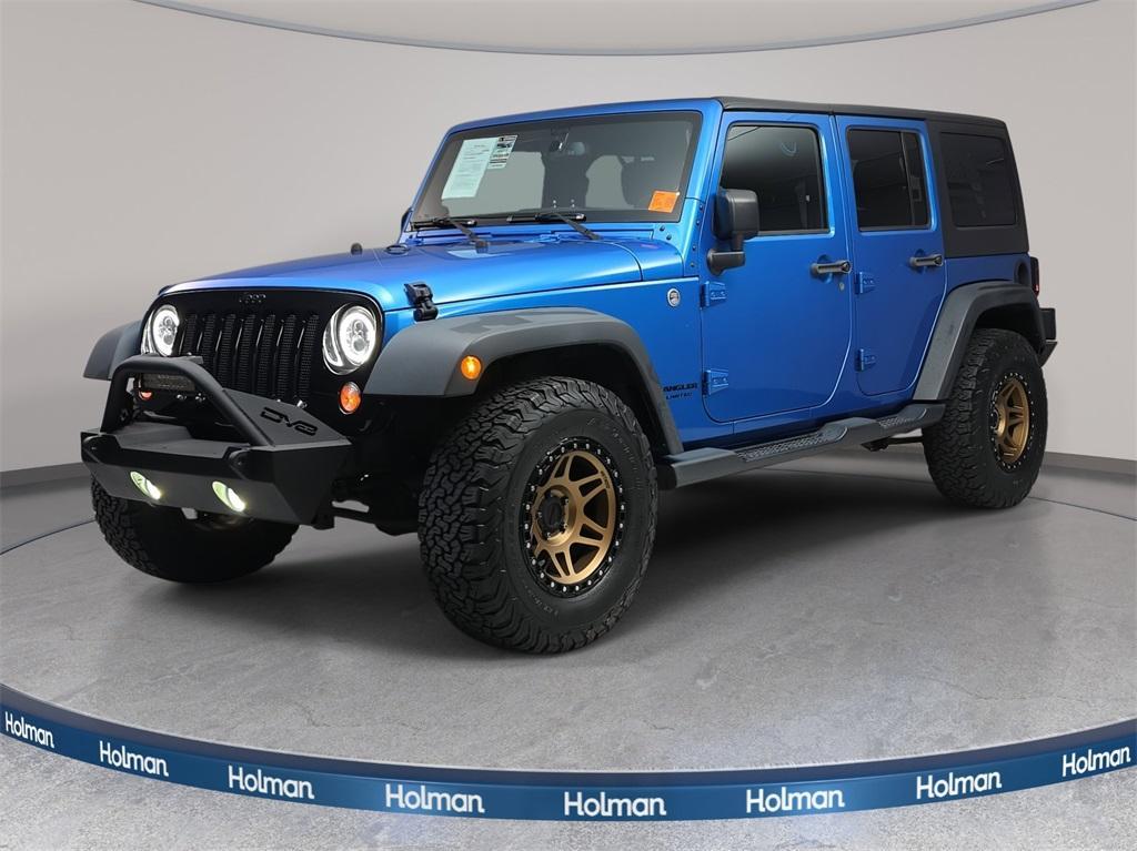 used 2015 Jeep Wrangler Unlimited car, priced at $18,950