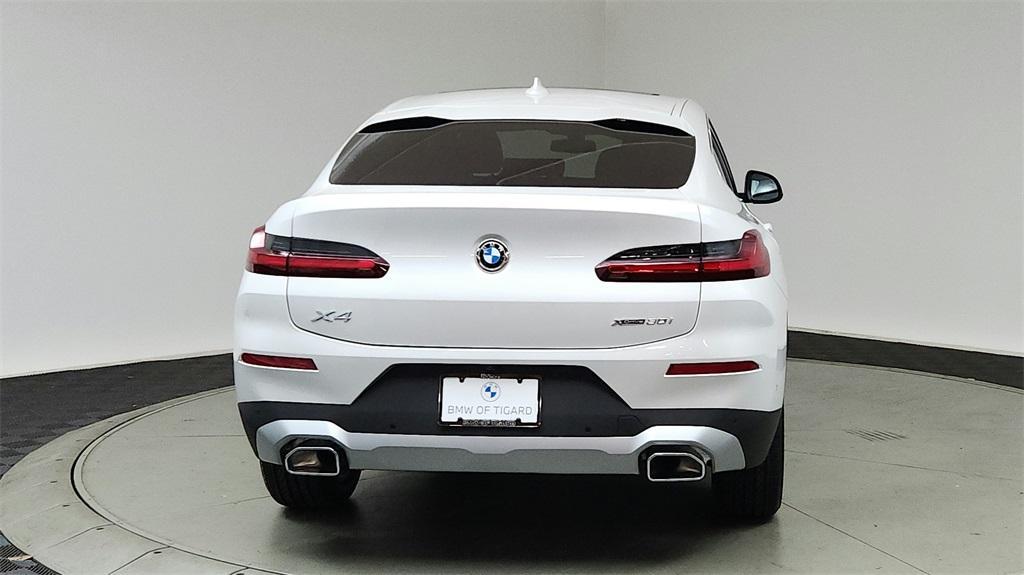 new 2025 BMW X4 car, priced at $60,500