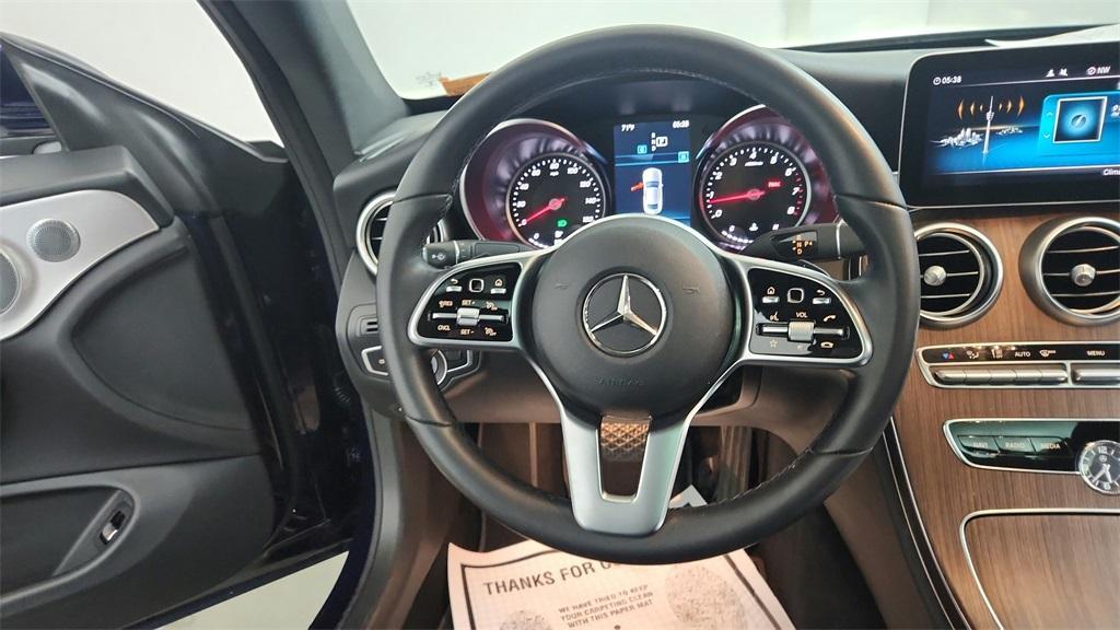 used 2019 Mercedes-Benz C-Class car, priced at $21,800